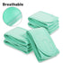 Whaline 4 PCS Spa Headband, Makeup Hair Band, Stretch Terry Cloth for Sport, Yoga, Shower (Mint Green)
