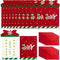 Watayo 12 Sets Christmas Money and Gift Card Sleeves- Christmas Money Holder Ornaments