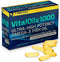 Omega 3 Fish Oil - Premium Burpless Supplement, Ultra Strength DHA & EPA, Natural Fish Oil Capsules
