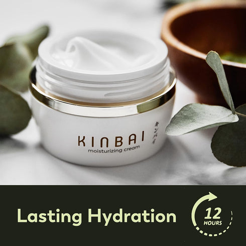 Moisturizer | Hydrating Face Cream for Dry Skin with Collagen Boosting Peptides, Lightweight Silky Texture, Made in