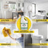 HARRIS 128oz Cleaning Vinegar All Purpose Household Surface Cleaner, (Eucalyptus) with Easy Pour Funnel Included