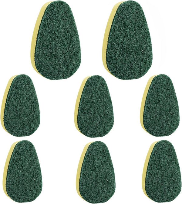 Dish Wand Refills 8 Packs - Sponge Replacement Heads for Kitchen Cleaning, Dish Wand Sponge Refill