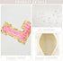 Initial Makeup Bag Personalized Preppy Travel Small Cosmetic Bag, Cute PU White Chenille Letter Pouch for Women