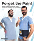 Sparthos Back Brace for Lower Back Pain, Immediate Relief from Sciatica, Herniated Disc, Breathable Design for Work