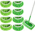 8PCS Reusable Microfiber Mop Pads - Washable Wet Pads Compatible with Swiffer Sweeper for Household Cleaning