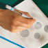 Pen Diffuser in Crisp Mountain Air Essential Oil Blends - Elegant Black Pen, 1.0mm Ballpoint Tip, Ink Refill Included