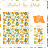 Summer Supplies(200 Funrous Orange Citrus Napkins Guest Paper Napkin with Oranges Disposable Luncheon Dinner Citrus