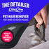Chom Chom Detailer Tool- Scraper for Pet Hair Remover and Lint - ChomChom Cat and Dog Hair Remover for Furniture, Couch, Carpet, Clothing and Bedding - Portable, Multi-Surface Fur Removal Tool