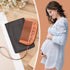 Labor Comb Set, Wooden Engraved Birthing Comb with Storage Bag & Lanyard for Childbirth