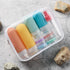16 Pack Travel Bottles Set, TSA Approved Leak Proof Silicone Containers for Toiletries (16 pcs, White Pack)