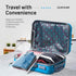 25 Large Plastic Bags with Zipper Top, 3 Gallon 16" x 18" Extra Large Storage Bags for Clothes and Travel