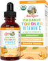MaryRuth Organics Toddler Vitamin C Drops, USDA Organic Liquid Drops for Immune Support, Ages 1-3 Years