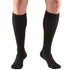 Truform Short Length 20-30 mmHg Compression Stockings for Men and Women, Black, Small
