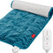 Comfytemp Weighted Heating Pad for Back & Cramps, 2.2lb Electric Neck Shoulder Heat Pad, FSA HSA Eligible, Washable