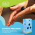 RAD Micro Rounds - Firm Yoga Deep Tissue Massage Ball Set - Myofascial Release Balls for Feet, Jaw & Hands (3-Pack)