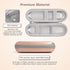 Durable Hard Shell EVA Electric Toothbrush Case - Waterproof PU Surface with Shockproof EVA and Moisture Resistant