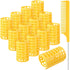Syhood 12 Pieces Large Snap Hair Rollers, Plastic Hair Curlers with Rat Tail Comb for Hairdressing Styling Tools (6.8 x