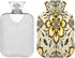 miaozhen Paisley Flower Dark Black Yellow Gold Water Bottle for hot Water with
