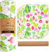 Reusable Paper Towels Washable Roll (12”x10”), Soft 100% Cotton Flannel, Kitchen Paper Towels, 12 Pack