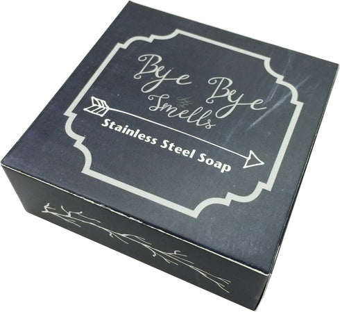 Performance Bye Bye Smells Kitchen Gadgets Stainless Steel Soap Oval Hand Odor Remover Bar Smells Eliminator Absorber
