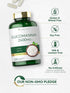 Carlyle Glucomannan Capsules, 200 Count, Non-GMO & Gluten Free Soluble Fiber Supplement