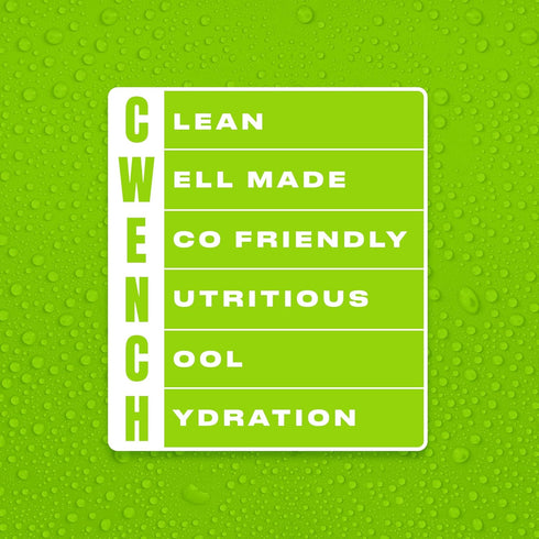 Cwench Cherry Lime Electrolyte Mix - 10 Count