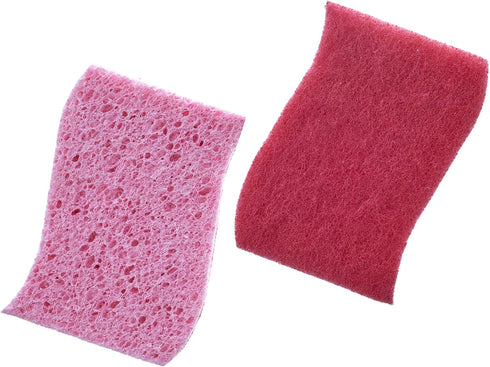 Kitchen Sponges for Washing Dishes, Non-Scratch Cellulose Scrub Sponges, Household Cleaning Pack of 12 by Superio