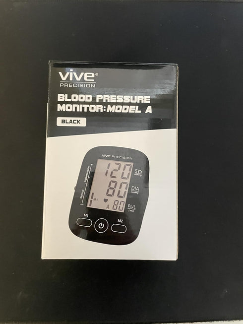 Automatic Blood Pressure Machine - Upper Arm Digital Pulse Monitor with Large LCD Display