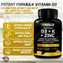 Vitamin D, K2, K1, Zinc, Quercetin, Elderberry, Turmeric, Ginger & Echinacea Whole Food Supplement - 120 Capsules