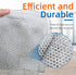Large Non-Scratch Steel Wire Dishwashing Rags, Substitute for Steel Wool Scrubbers, Multifunctional Cloths for Pots,