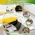 Heavy Duty Scouring Pad - 12PCS Scouring Pads for Heavy Duty Cleaning Scrubbing Pads for Kitchen Bathroom Household Cleaning Dish Scrubber Scrub Sponges for Oven Barbecue grill Bathtub by MAQIHAN