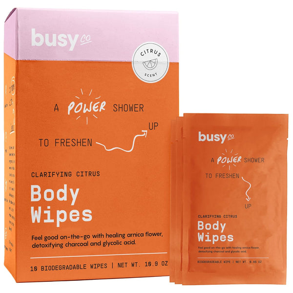 Refresh Body Wipes for Women - Cleansing Large Wash Cloth - Extra