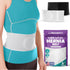 BraceAbility Umbilical Hernia Belt - Abdominal Binder Truss with Compression Pad for Navel, Ventral, Hiatal Relief