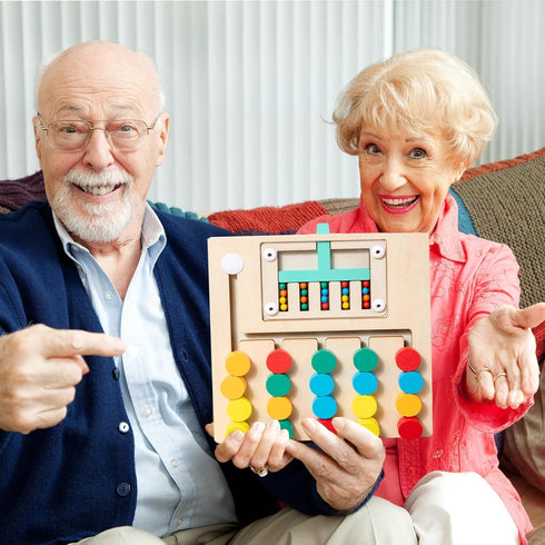 Matadong Memory Games for Seniors- Simple Memory Games Suitable for Alzheimer's Patients- Handmade Gifts for the