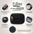 Made Easy Kit Pill Case - Medicine Organizer Box with Removable Seven-Day Vitamin Dispenser in Pouch