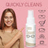 Eyeglass Cleaner Spray with Microfiber Cloth Kit, Lens Cleaner for Eyeglasses, Sunglasses, Camera Lenses & Electronic Screens, Gentle, Odor-Free, Compact 1.7 fl oz Lens Cleaner Spray