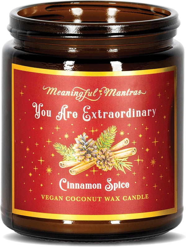 MEANINGFUL MANTRAS Scented Candles - Candles for Women - Aromatherapy Candles -