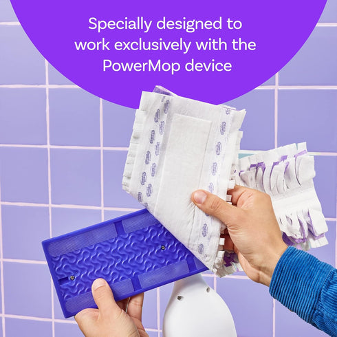 Swiffer PowerMop Multi-Surface Refill Pack for Floor Cleaning - Includes 5 Mopping Pad Refills and 1 Lavender Scent