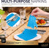 Big Party Pack Caribbean Blue Beverage Napkins, 100 Count - Ideal for Wedding, Party, Birthday, Dinner, Lunch,
