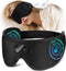LC-dolida Bluetooth Sleep Mask with White NoiseSleep Headphones,Bluetooth Wireless Music Eye Mask,