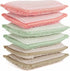 KMAKII Bamboo Kitchen Sponges Dish Sponge Super Absorbent Natural Dish Sponges,3 Color,
