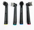 8pcs Charcoal Toothbrush Heads for Electric Toothbrush for Professional Care/Professional Care SmartSeries/TriZone, Compatible with Pro1000 Pro3000 Pro5000 Pro7000