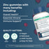 Zinc Gummies by MaryRuth's - Immune Support Supplement for Overall Health, Vegan, 30 Servings
