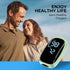 Spo2 Finger Pulse Oximeter, Fingertip Blood Oxygen Saturation with Pulse Monitor Rechargeable, Accurate Reading