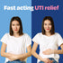 Cystex UTI Pain Relief for Women and Men, 99.5mg Phenazopyridine HCl Tablets, Fast Acting Remedy for Bladder Discomfort