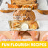 Flourish Protein Pancake & Waffle Mix, 16oz, Buttermilk, Non-GMO, High Protein & Fiber, Just Add Water, Whey Protein