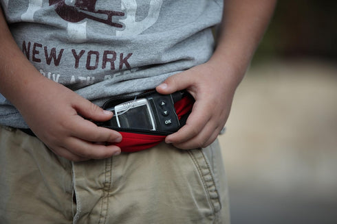 T1D SPIbelt Diabetic Belt Men Women, Diabetes Insulin Pump Epipen Waist Pouch, Medical Devices Accessories, Adjustable.