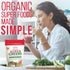 COUNTRY FARMS Super Greens Berry Flavor, 50 Organic Super Foods Drink Mix, 30 Servings