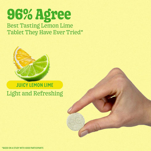 8Greens Daily Greens Effervescent Tablets - Superfood Booster, Energy & Immune Support, Lemon Lime, Pack of 1