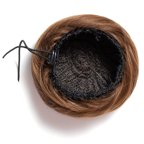 Onedor Synthetic Fiber Hair Extension Chignon Donut Bun Wig Hairpiece, 10 Count